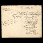 England, Hudson's Bay Company, 30 pounds <br /> May 12, 1690