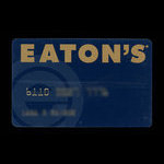 Canada, Eaton's, no denomination <br /> 1998