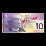 Canada, Bank of Canada, 10 dollars <br /> 2001