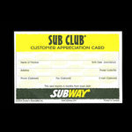 Canada, Subway Restaurant <br /> 2004