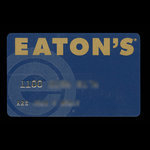 Canada, Eaton's, no denomination <br /> 1998