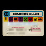 United States of America, Diners Club, no denomination <br /> September 1968