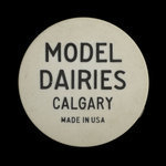 Canada, Model Dairies Limited, 1 quart, 2% milk <br /> April 12, 1965