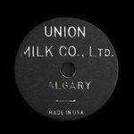 Canada, Union Milk Co. Ltd., 1 quart, homo milk <br />