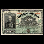 Canada, Dominion of Canada, 1,000 dollars <br /> January 2, 1901