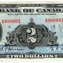 Bank note, blue, elaborate geometric patterns, a stern woman in a crown with a tall gem-studded choker necklace and crown: Queen Mary.