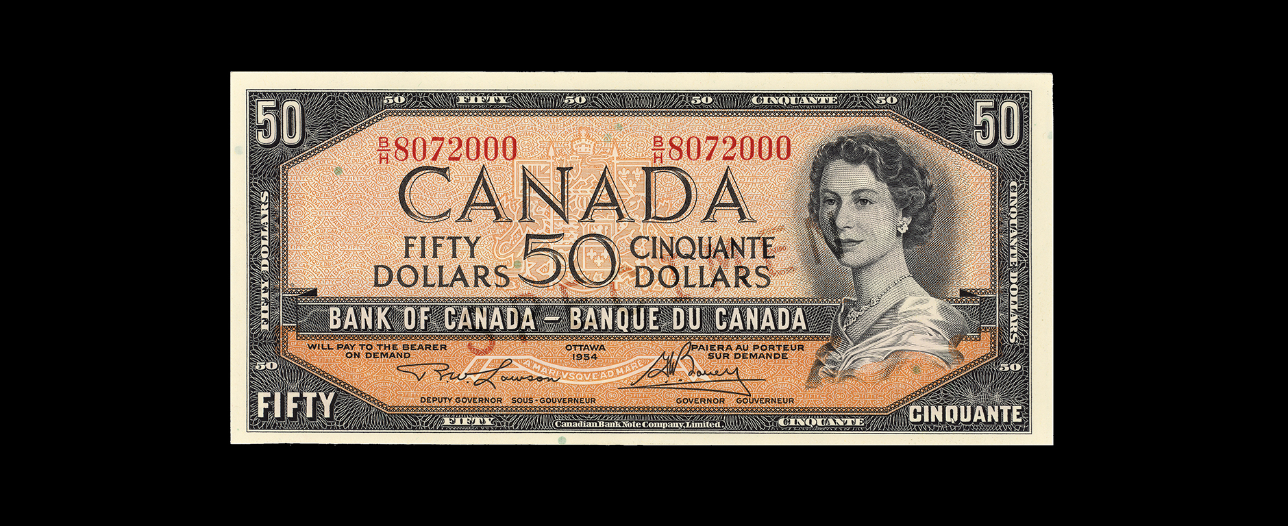 50 Canadian Dollars banknote (Frontier Series) - Exchange yours today