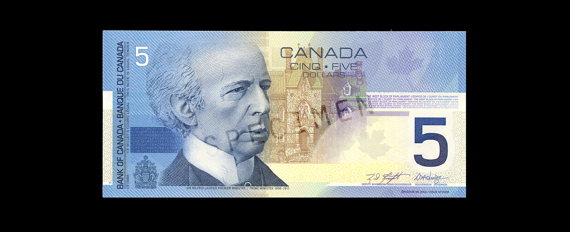 Canadian Journey Series 5 Note Bank