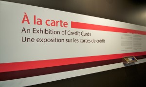 Exhibition title panel