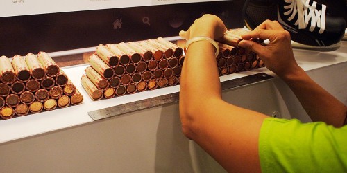 Rolls of pennies / Rouleaux de monnaie