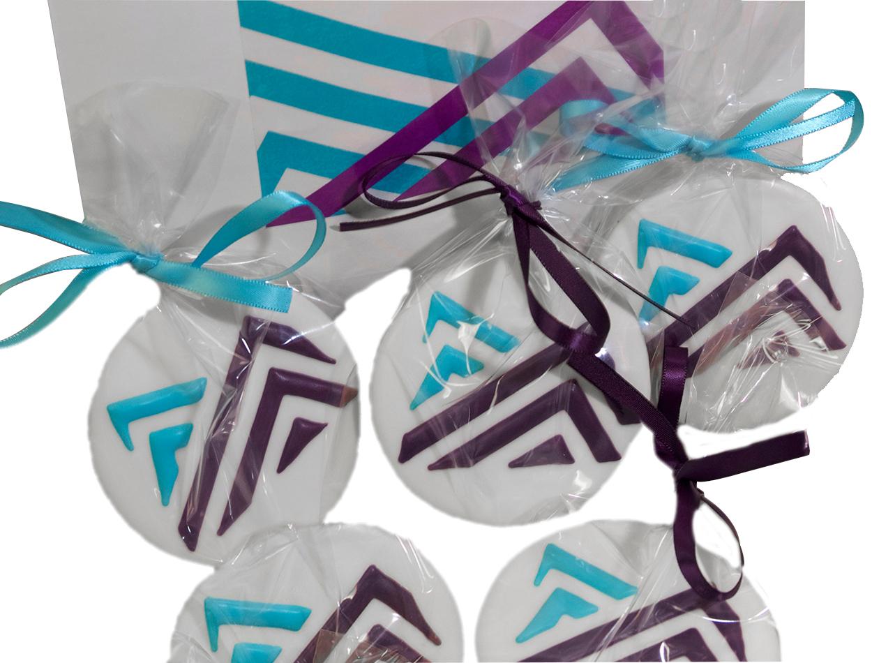 cookies with the Museum logo on them cookies with the Museum logo on them