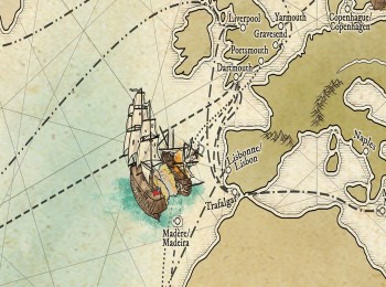 two sailing ships in battle two sailing ships in battle