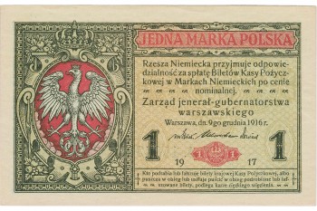 special German currency for occupied Poland