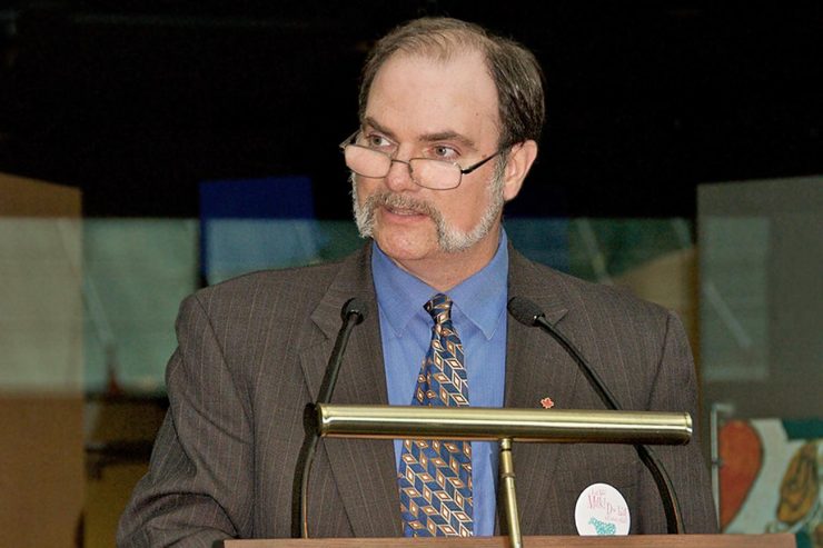 Paul Berry speaking at an event